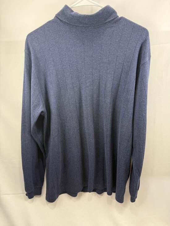 Vintage Brooks Brothers 100% Cotton Ribbed Turtleneck Sweater Shirt Collection M - Picture 10 of 15